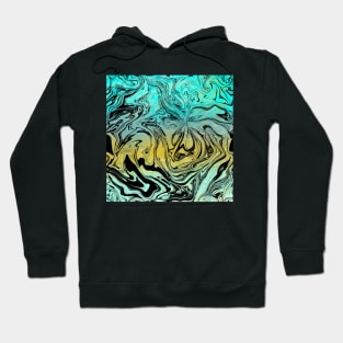 Groovy Swirly Design Hoodie